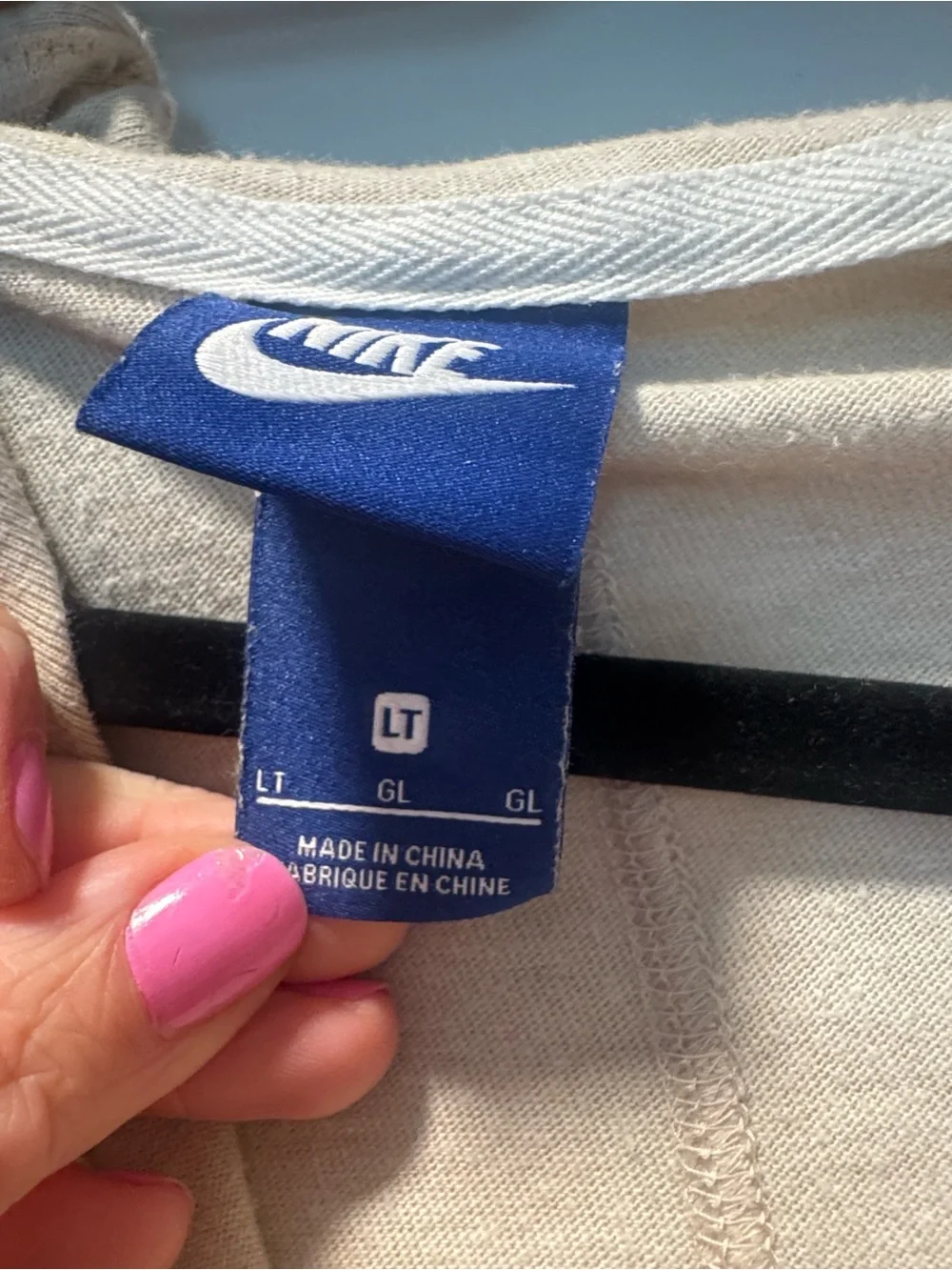 Women's Nike Zip-Up Hoodie Large Tall